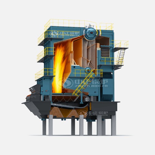 SHL生物质散装链条炉排蒸汽供热锅炉